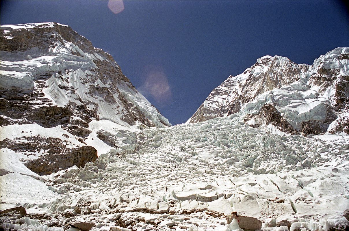 21 Khumbu Icefall Between Everest West Shoulder And Nuptse